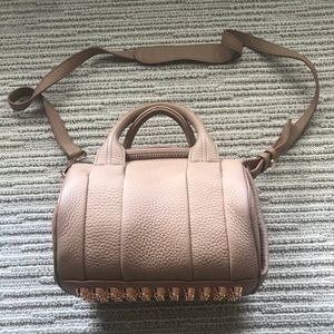 COPY - Alexander Wang Rockie Mini with rose gold studs